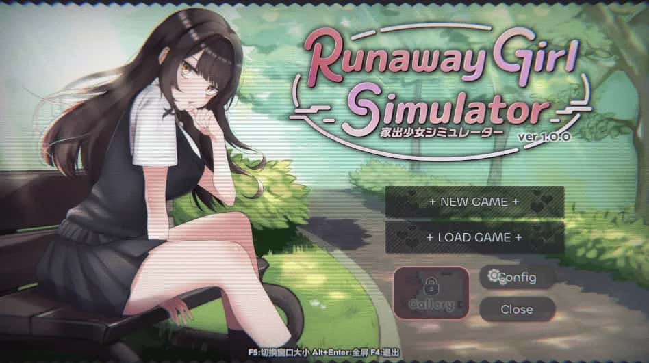 PC/ 逃跑少女模拟器 Runaway Girl Simulator 1.7G全息投影